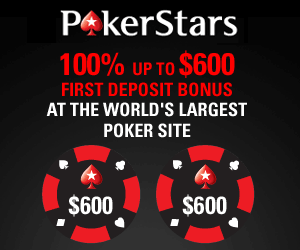 $600 PokerStars Bonus